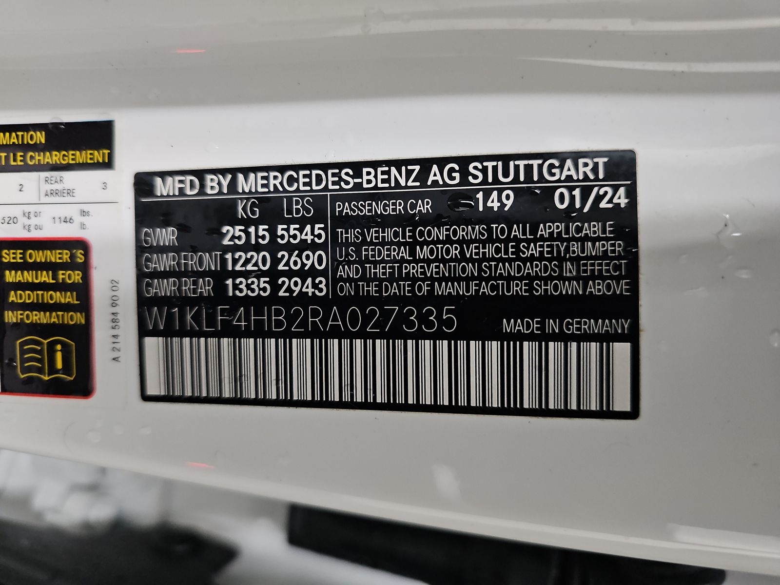 2024 Mercedes-Benz E-Class E 350 AWD