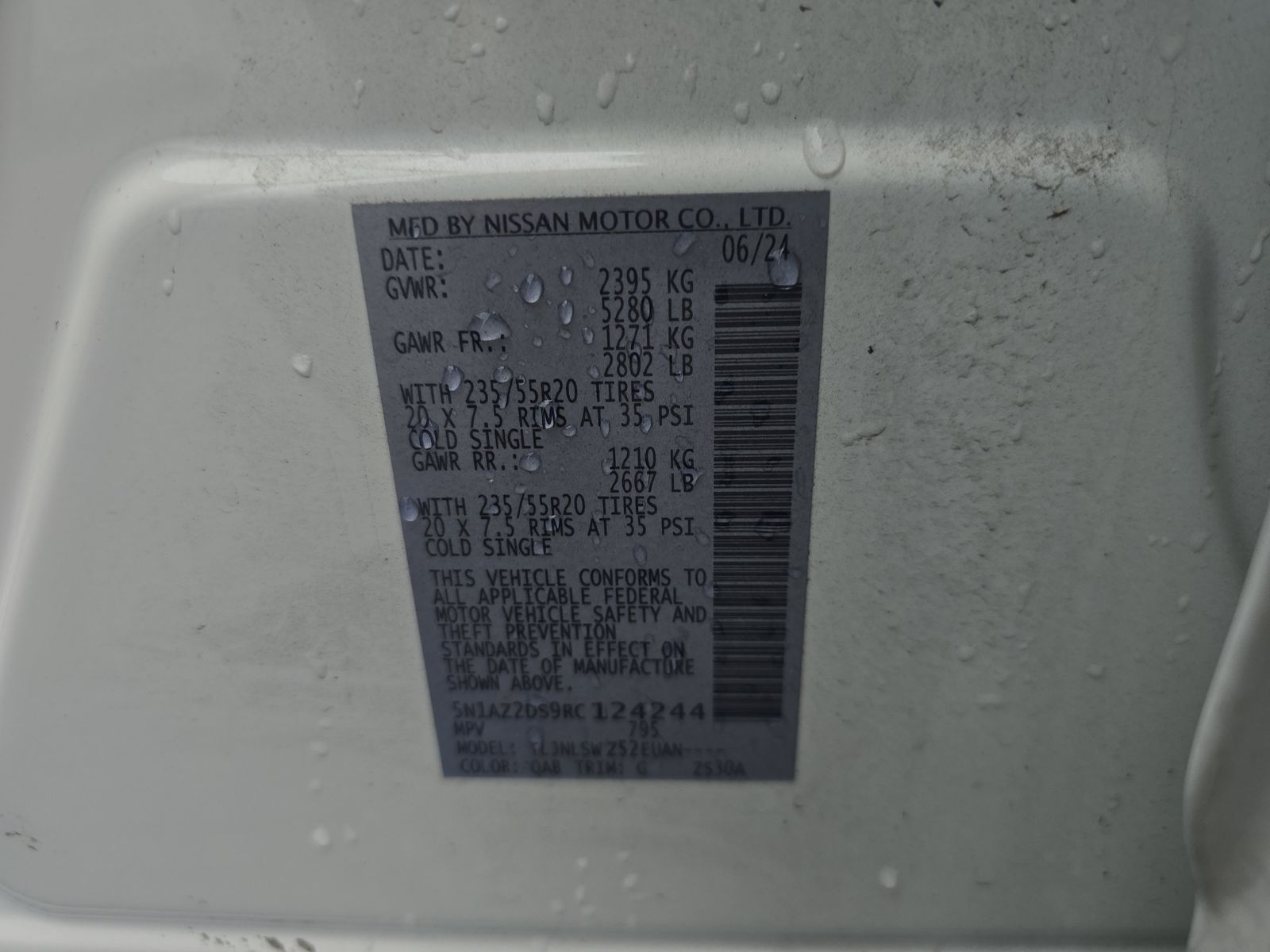 2024 Nissan Murano Platinum AWD