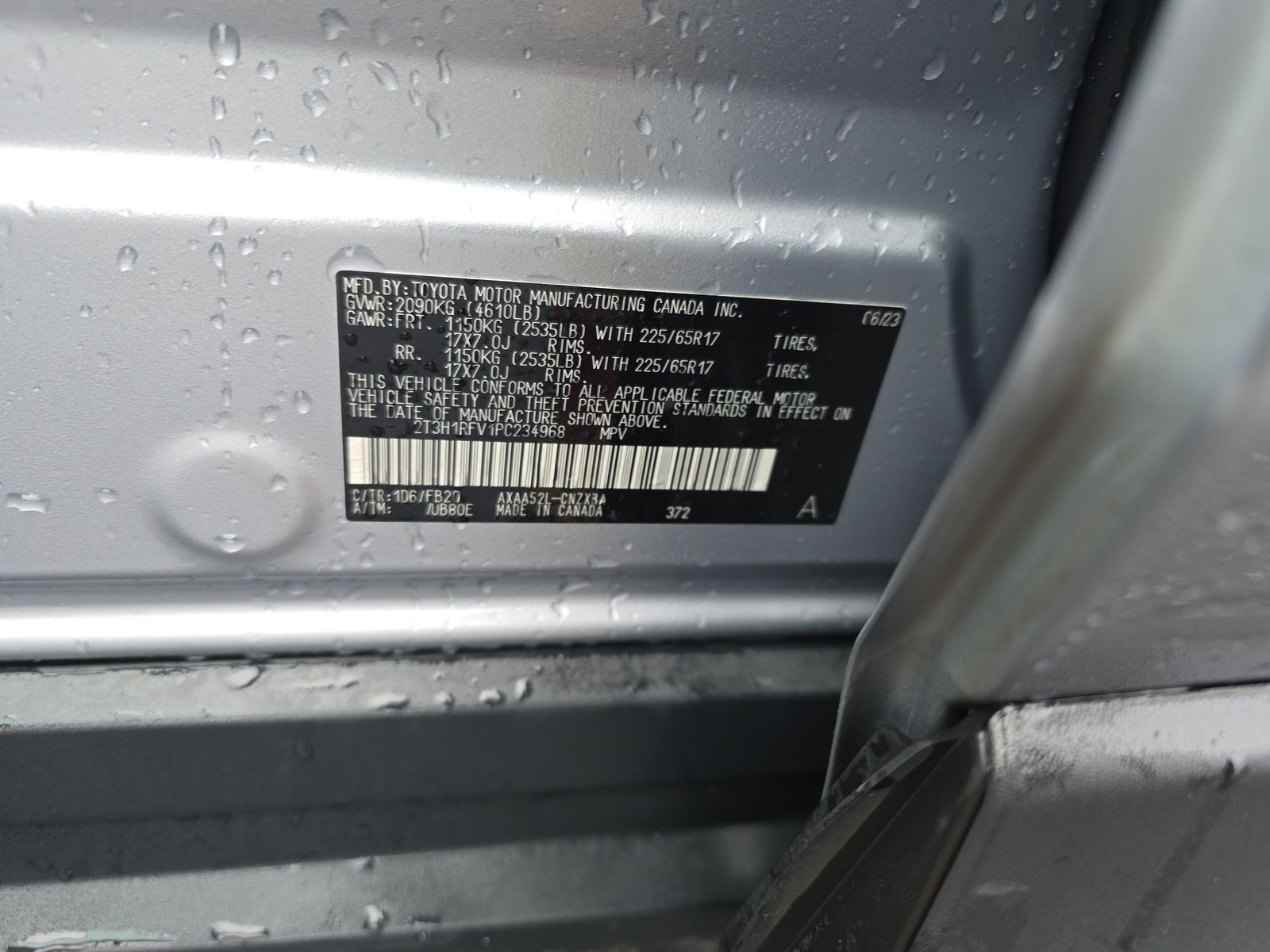 2023 Toyota RAV4 LE FWD