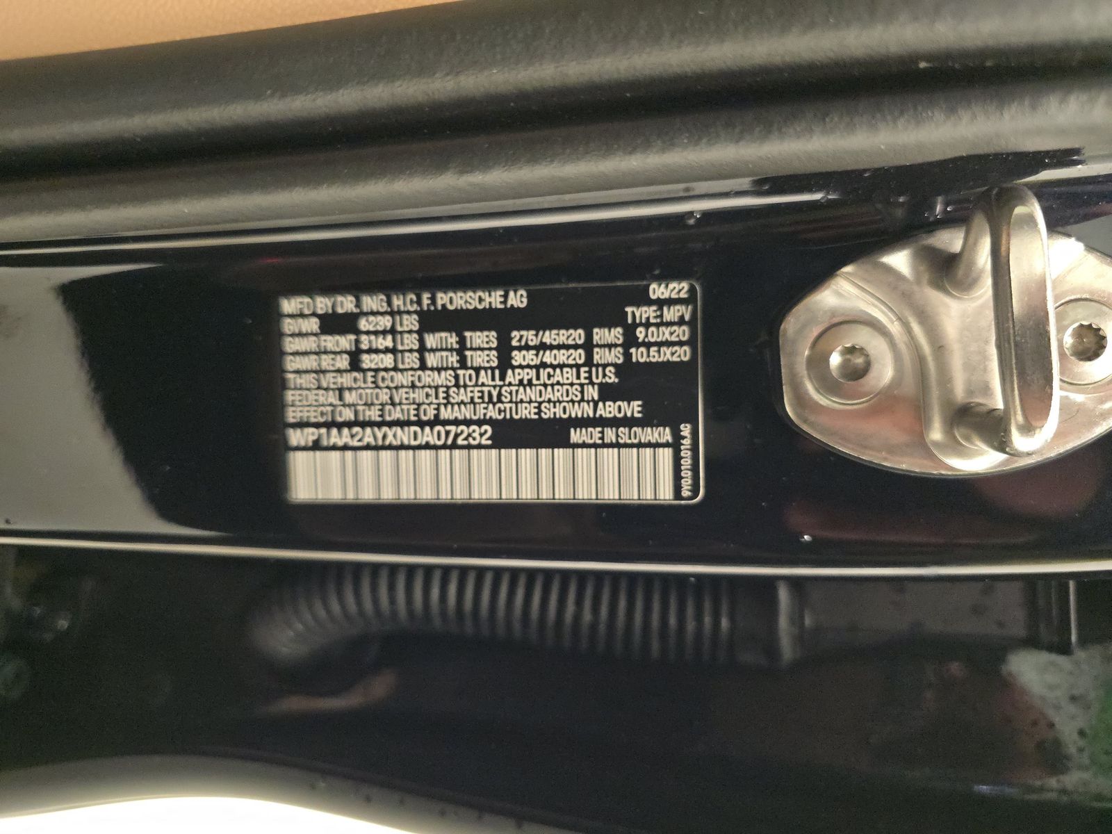 2022 Porsche Cayenne Base AWD