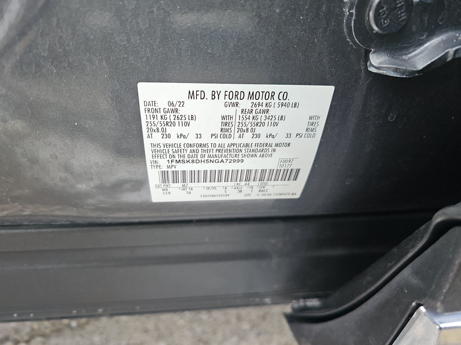 2022 Ford Explorer XLT AWD