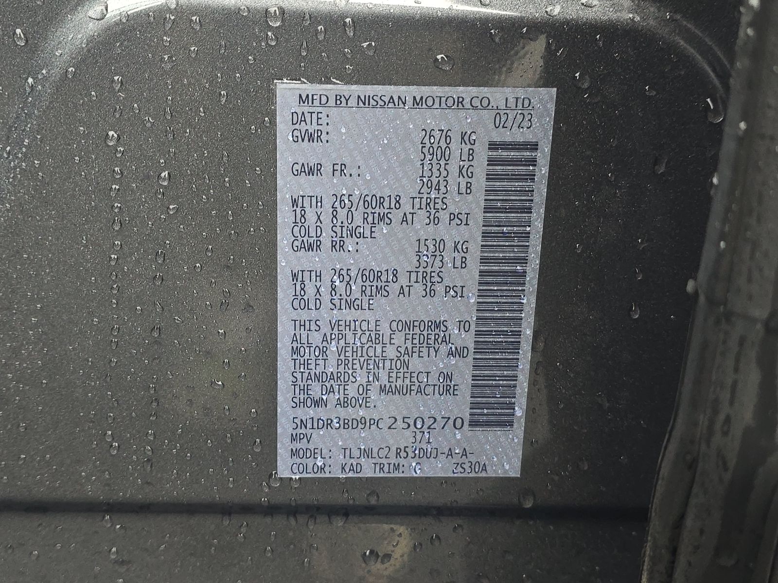 2023 Nissan Pathfinder Rock Creek AWD