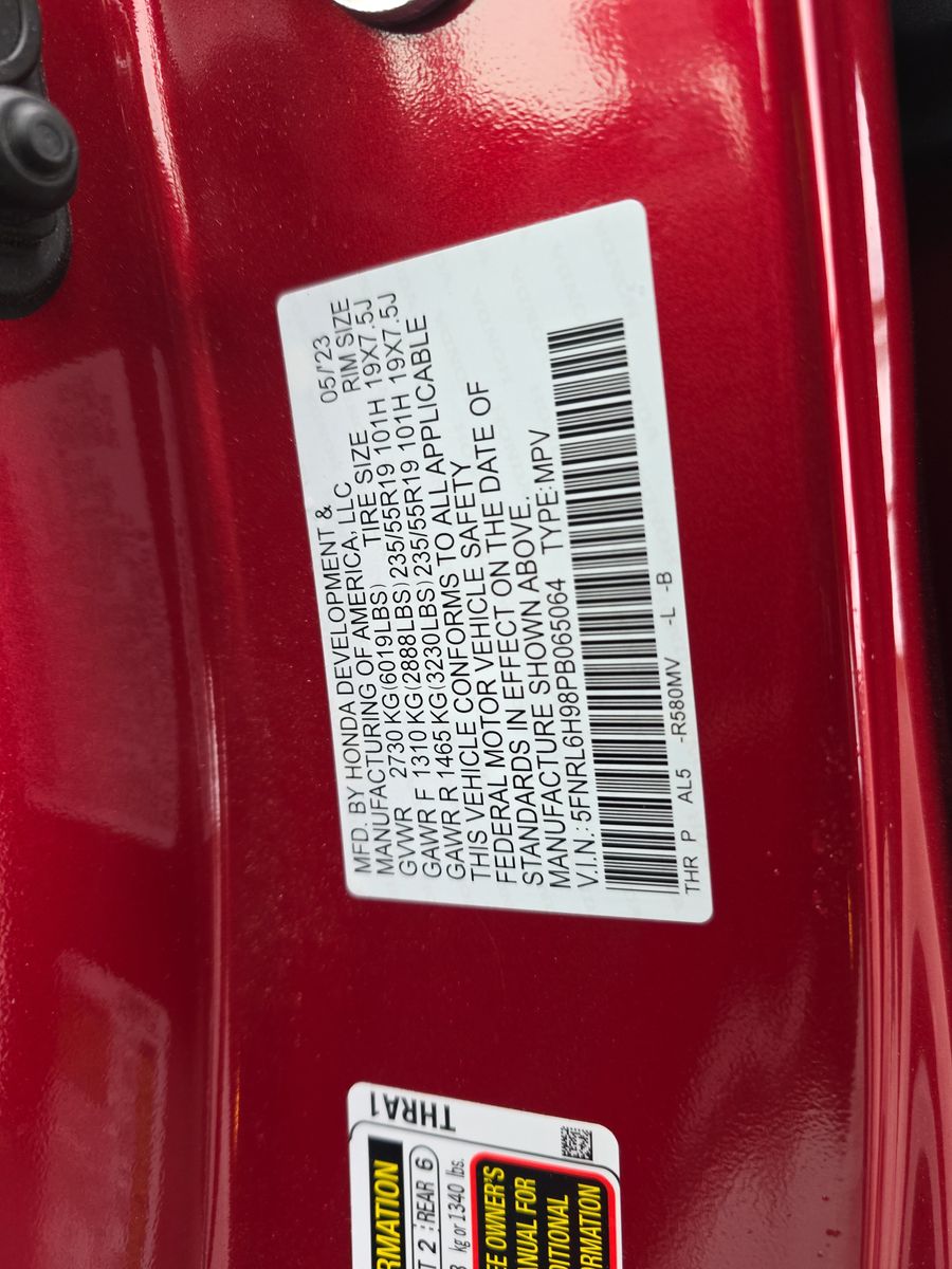 2023 Honda Odyssey Elite FWD