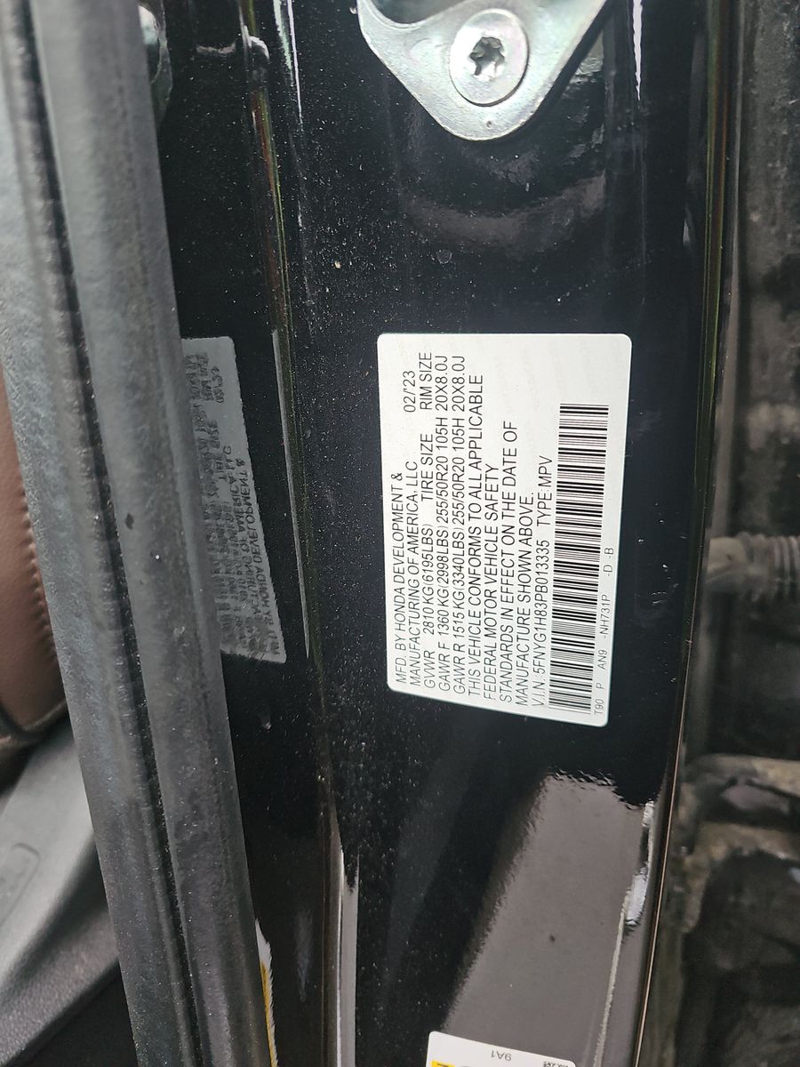 2023 Honda Pilot Elite AWD