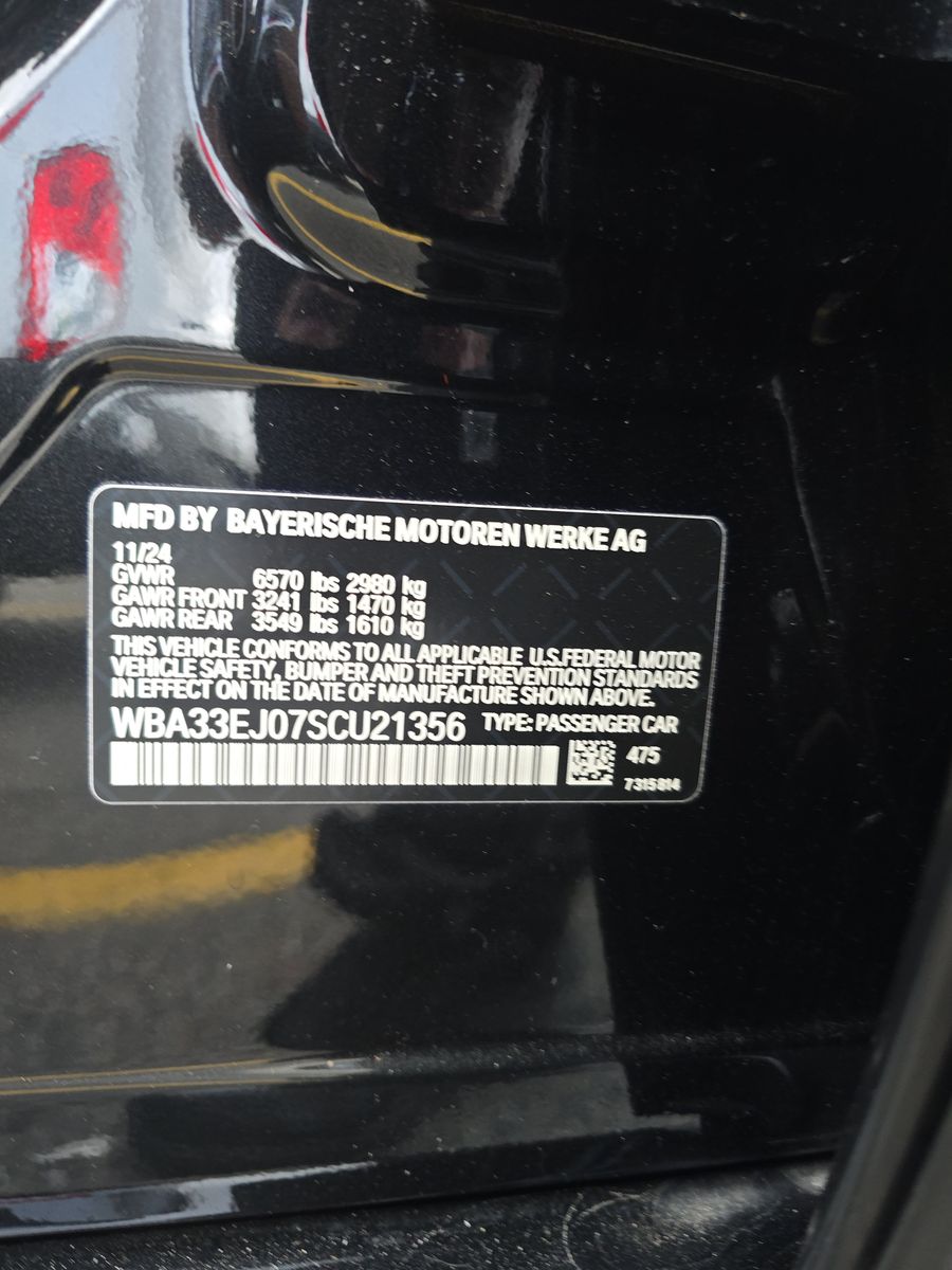 2025 BMW 7 Series 760i xDrive AWD