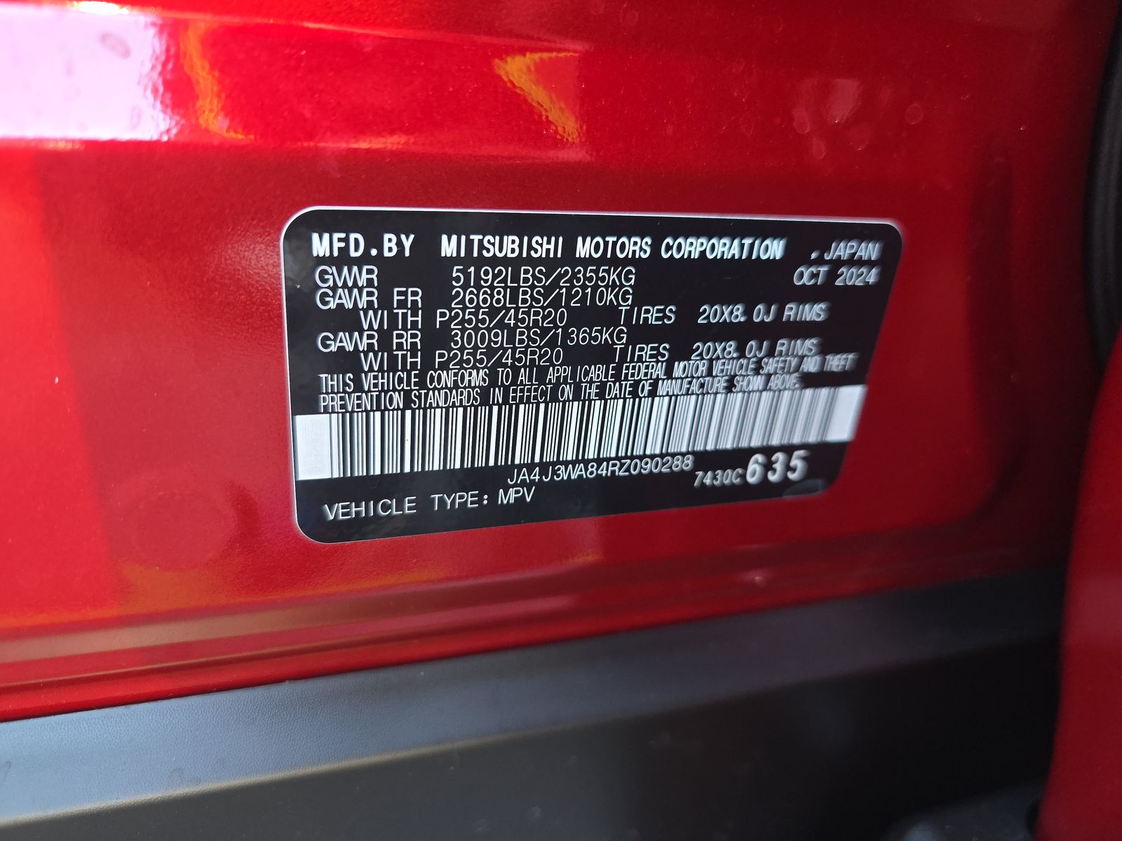 2024 Mitsubishi Outlander SEL Black Edition FWD