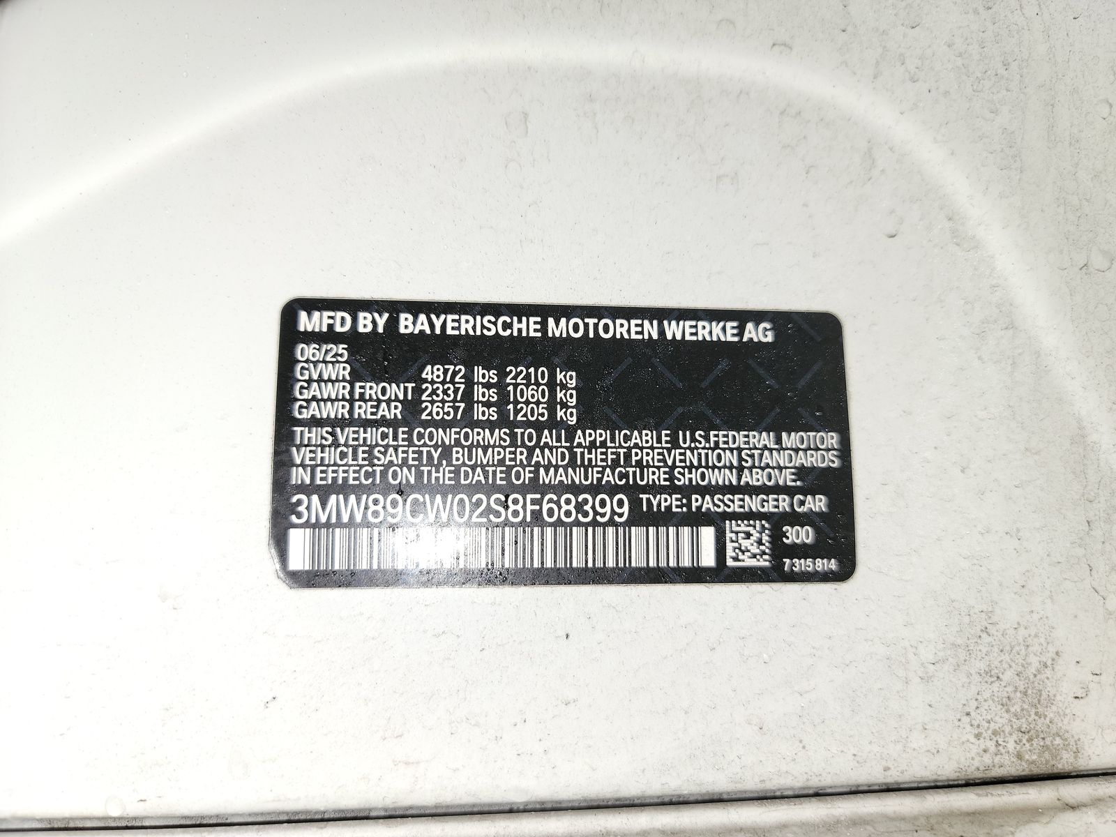 2025 BMW 3 Series 330i xDrive AWD