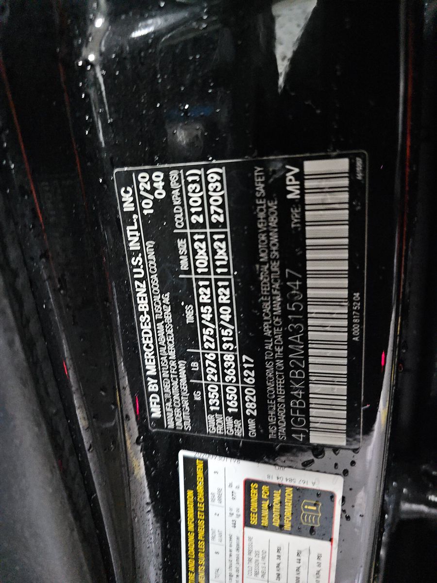 2021 Mercedes-Benz GLE GLE 350 AWD