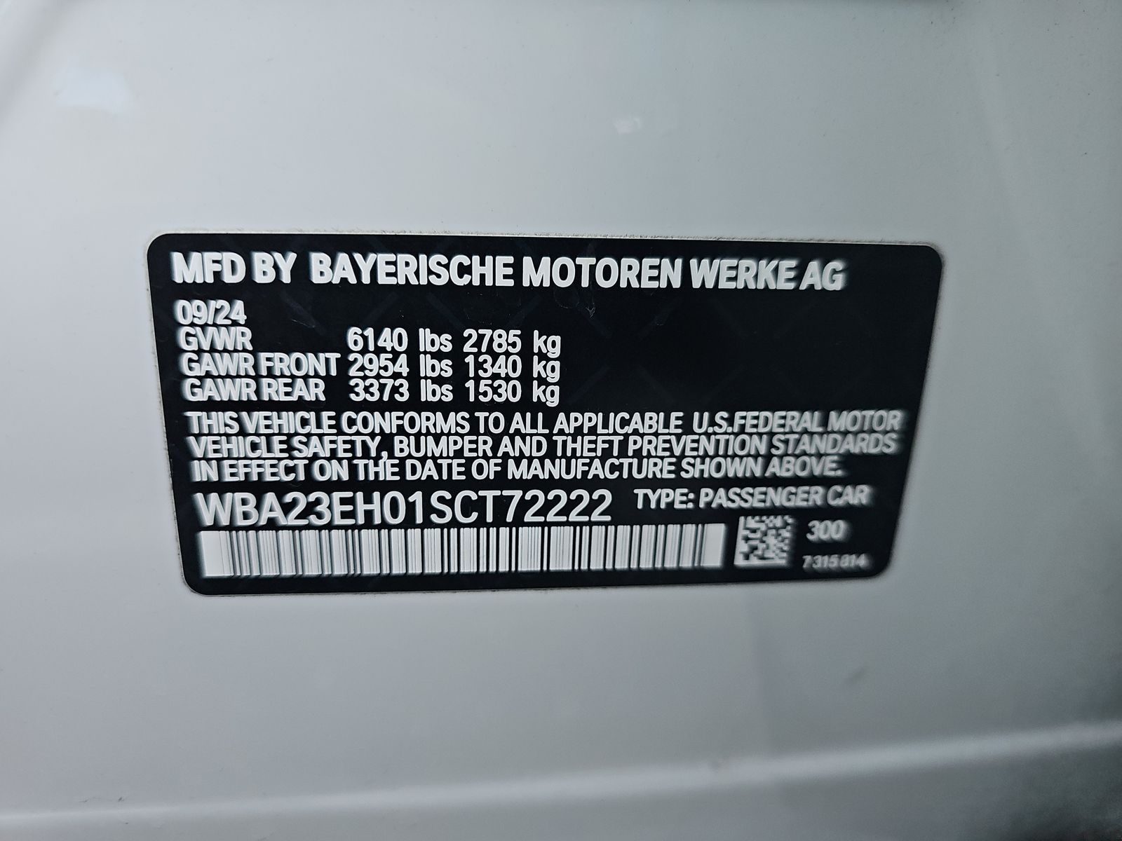 2025 BMW 7 Series 740i RWD