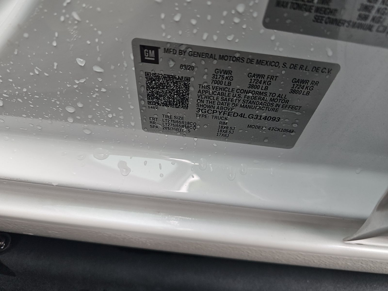 2020 Chevrolet Silverado 1500 LT Trail Boss AWD