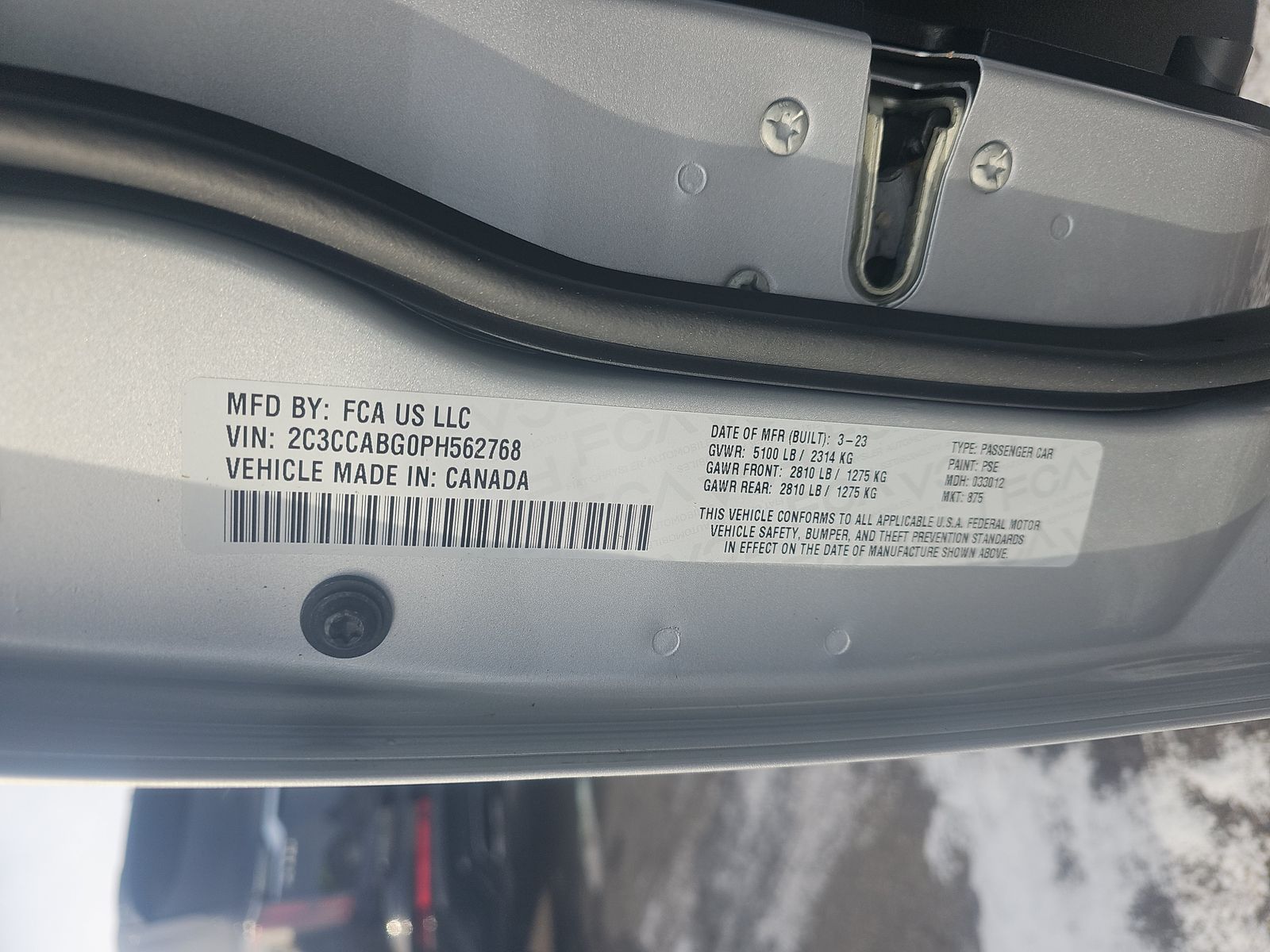 2023 Chrysler 300 300S RWD