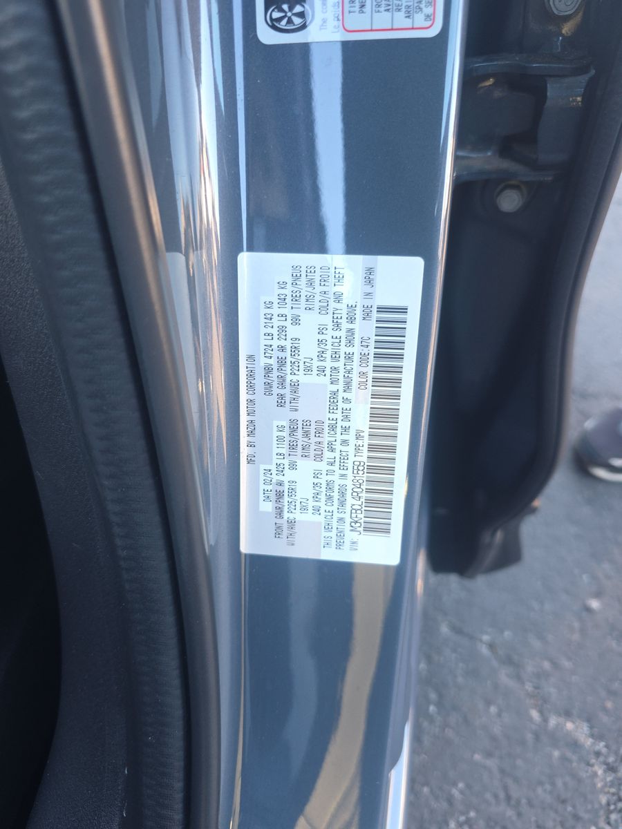 2024 MAZDA CX-5 2.5 S Carbon Edition AWD