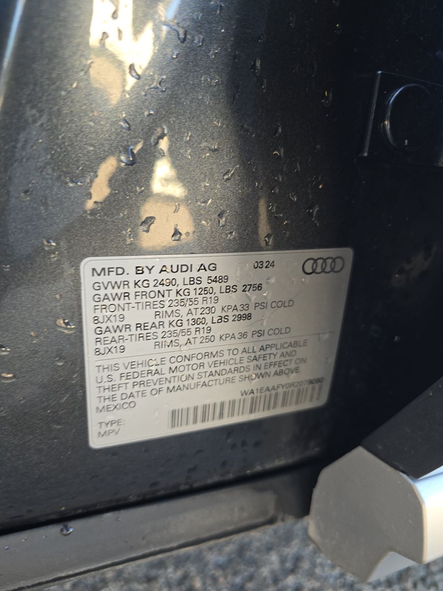 2024 Audi Q5 S line Premium Plus AWD