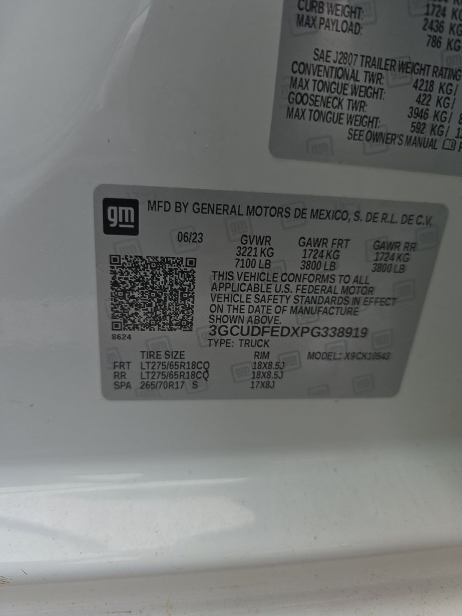 2023 Chevrolet Silverado 1500 LT Trail Boss AWD