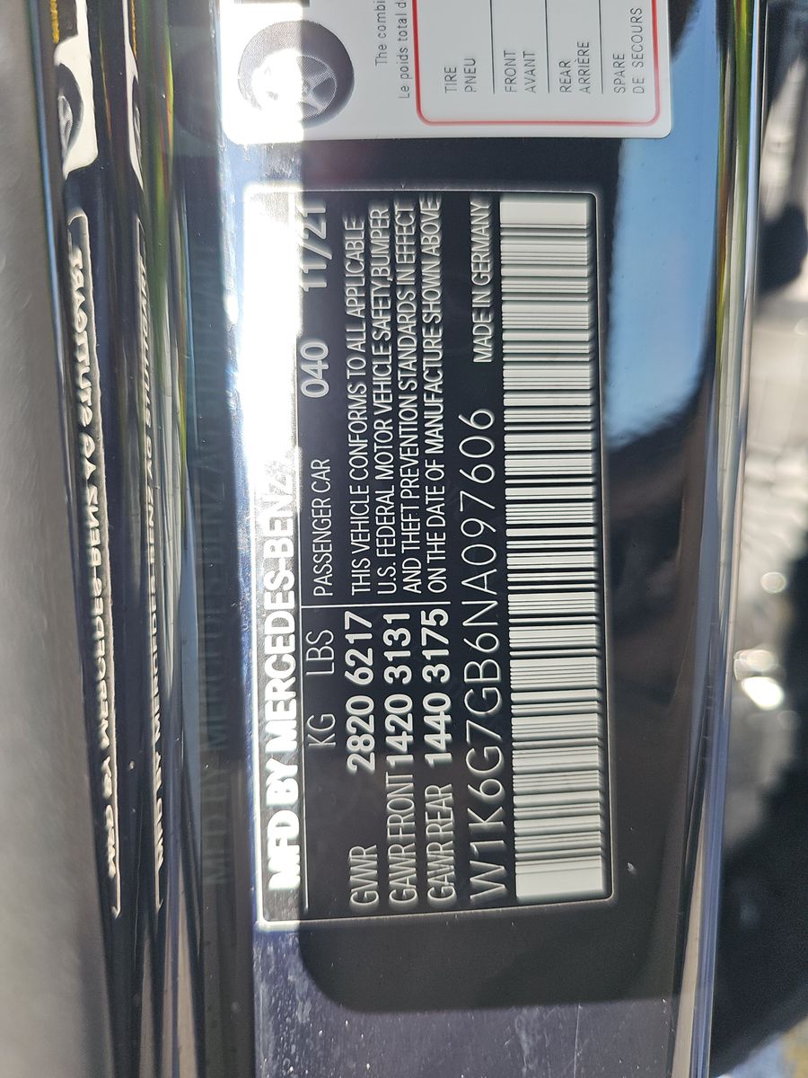 2022 Mercedes-Benz S-Class S 580 AWD