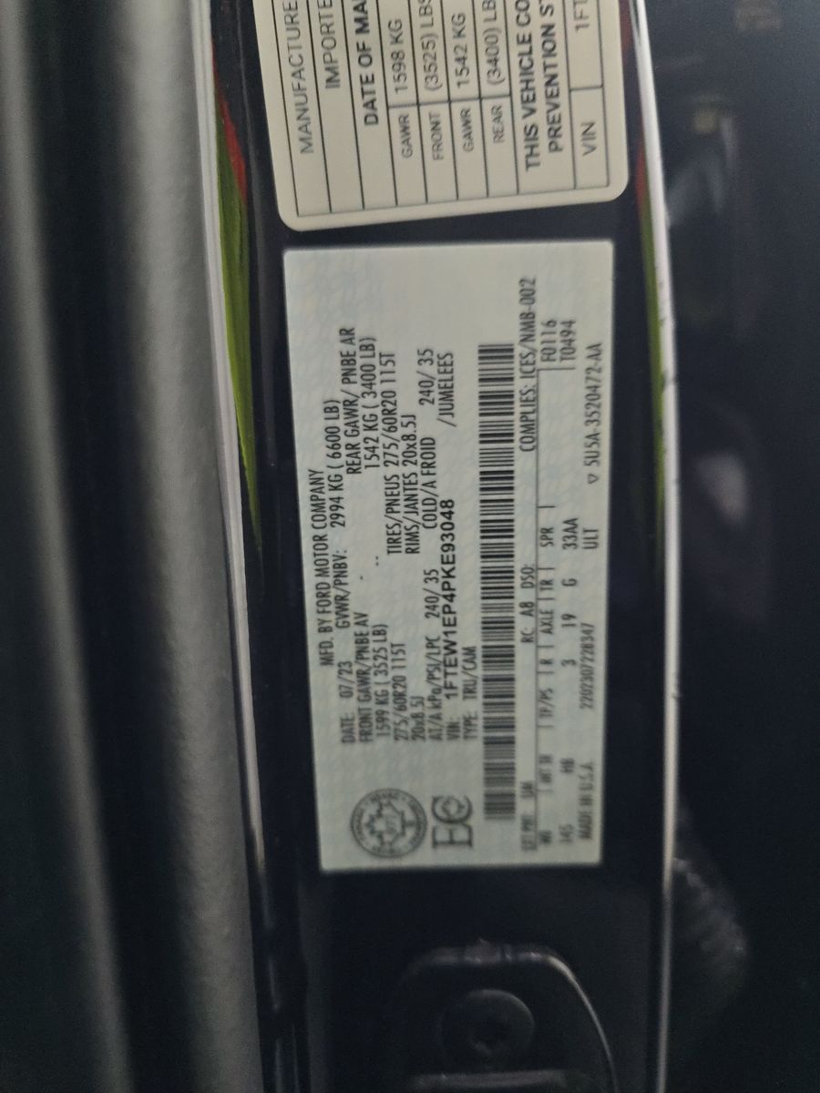 2023 Ford F-150 Lariat AWD