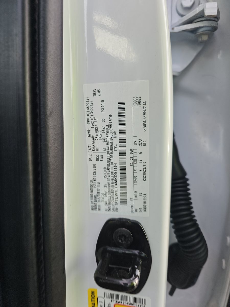 2021 Ford F-150 XL AWD