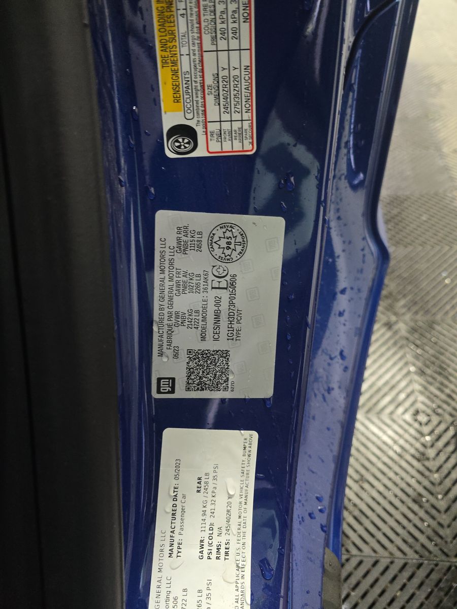 2023 Chevrolet Camaro 2SS RWD