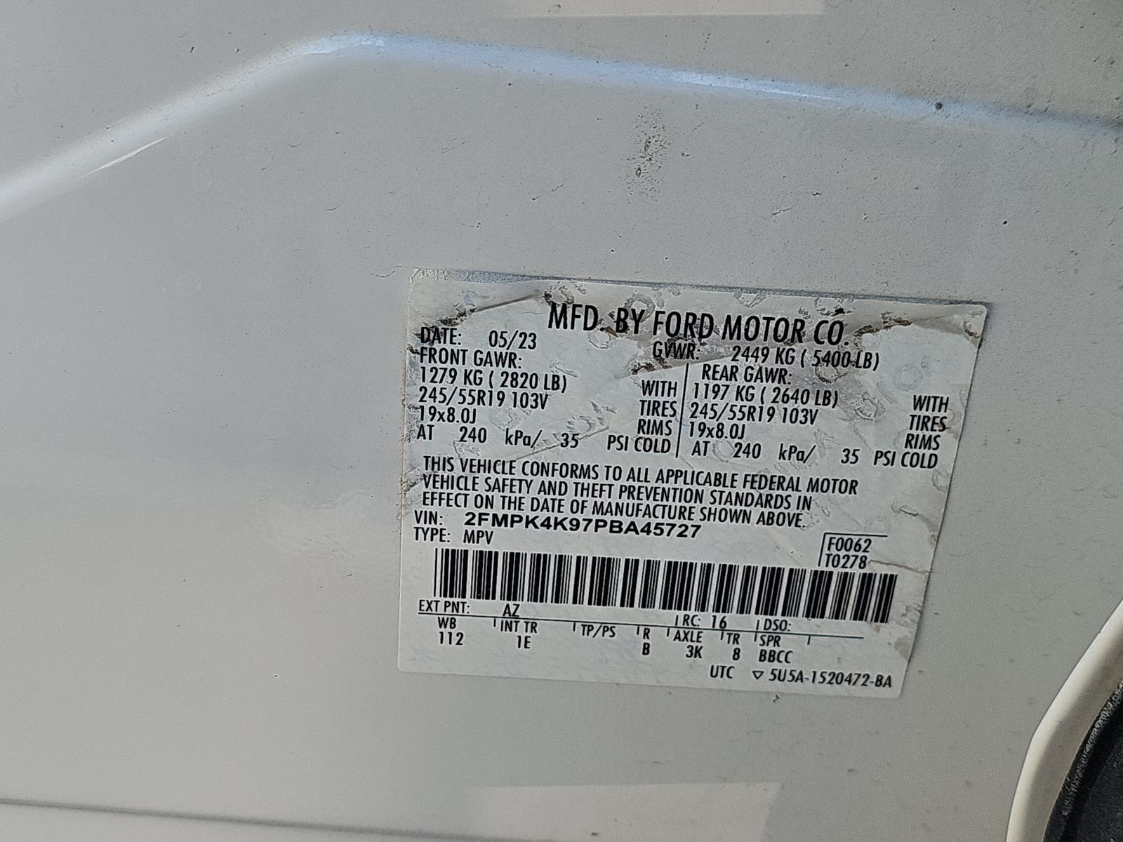 2023 Ford Edge Titanium AWD