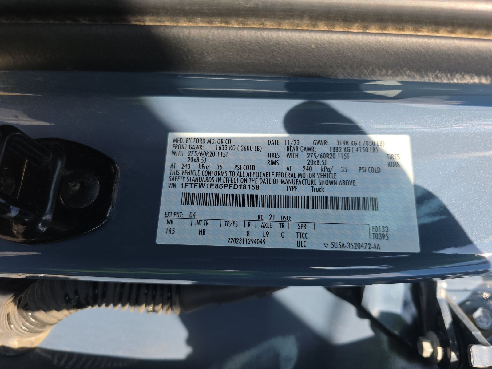 2023 Ford F-150 Lariat AWD