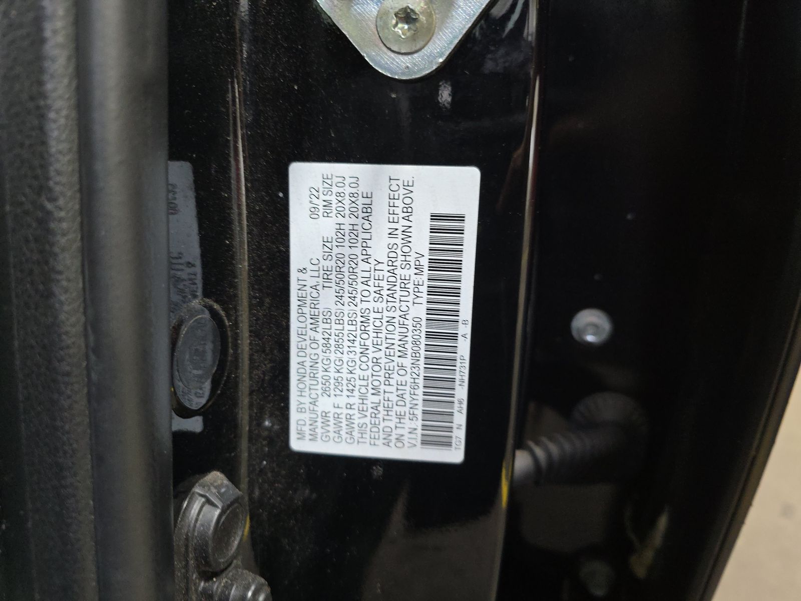 2022 Honda Pilot Special Edition AWD