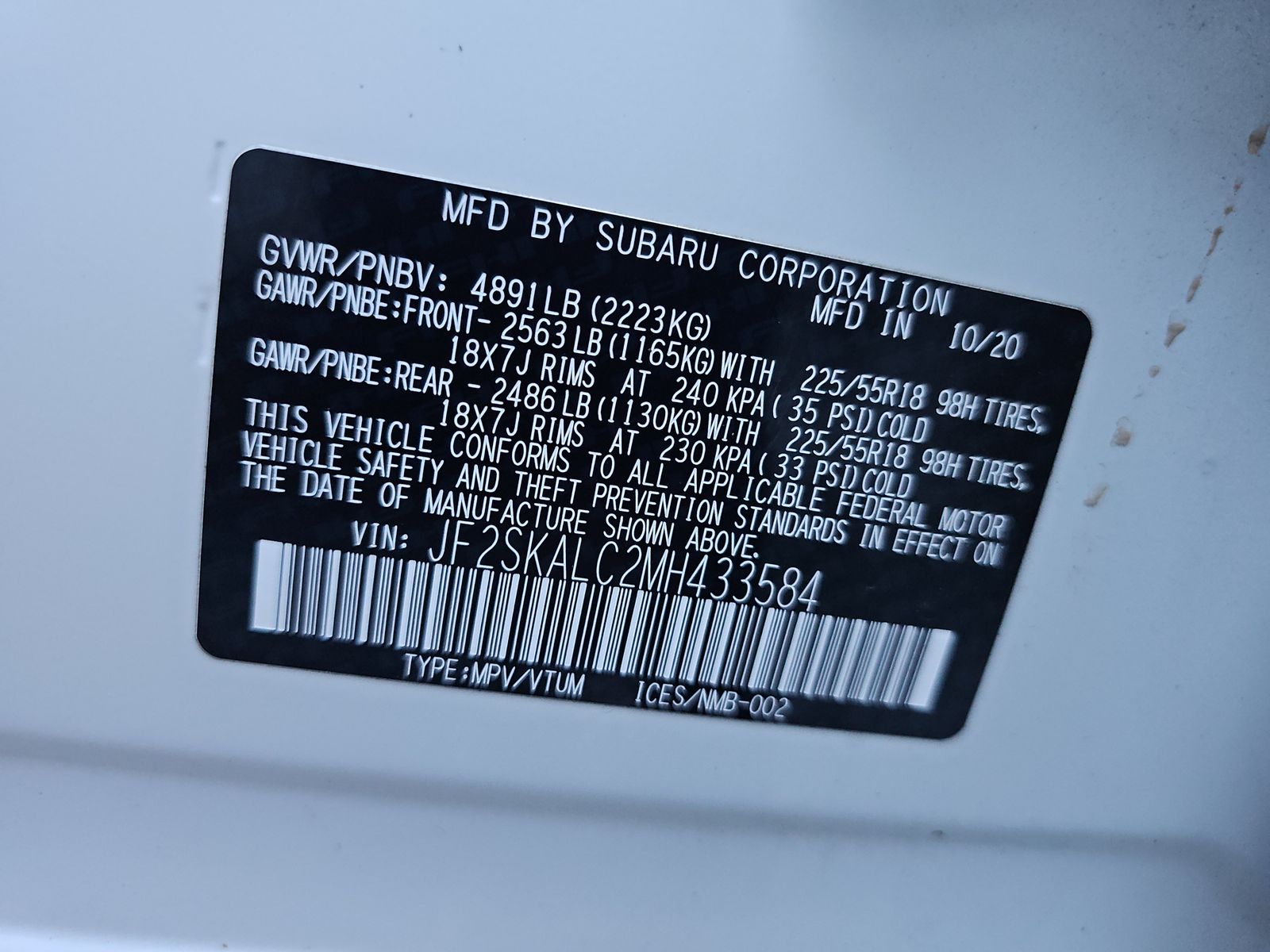 2021 Subaru Forester Sport AWD