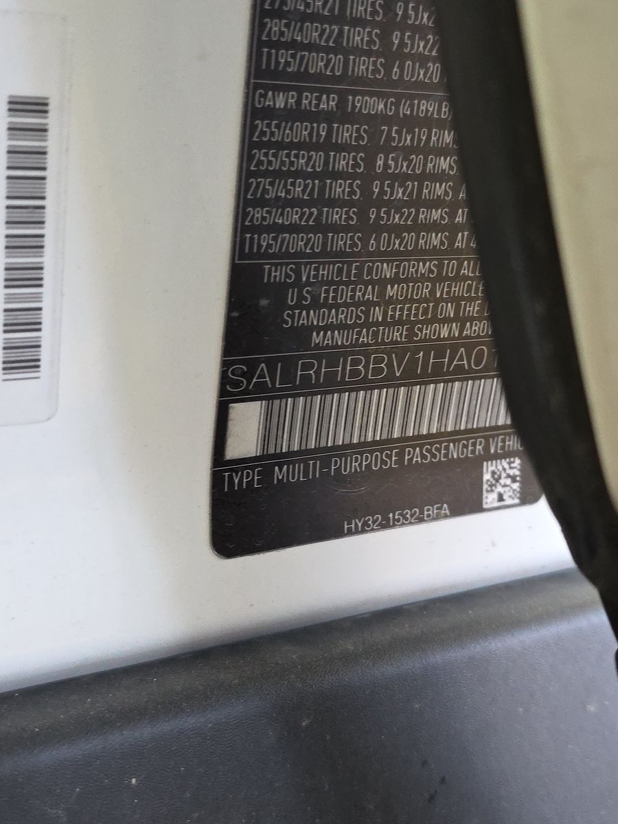 2017 Land Rover Discovery HSE Luxury AWD