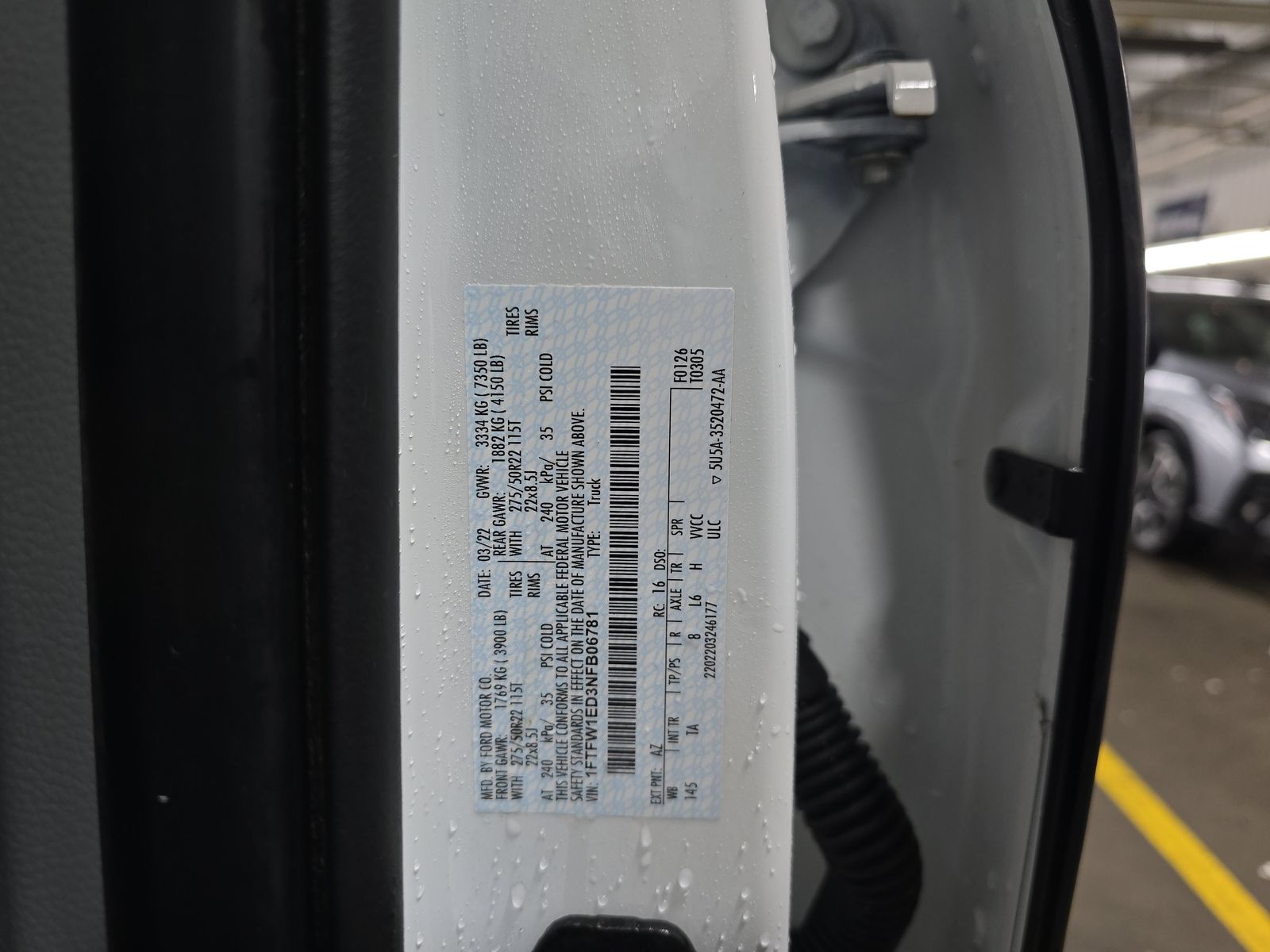 2022 Ford F-150 Hybrid Limited AWD