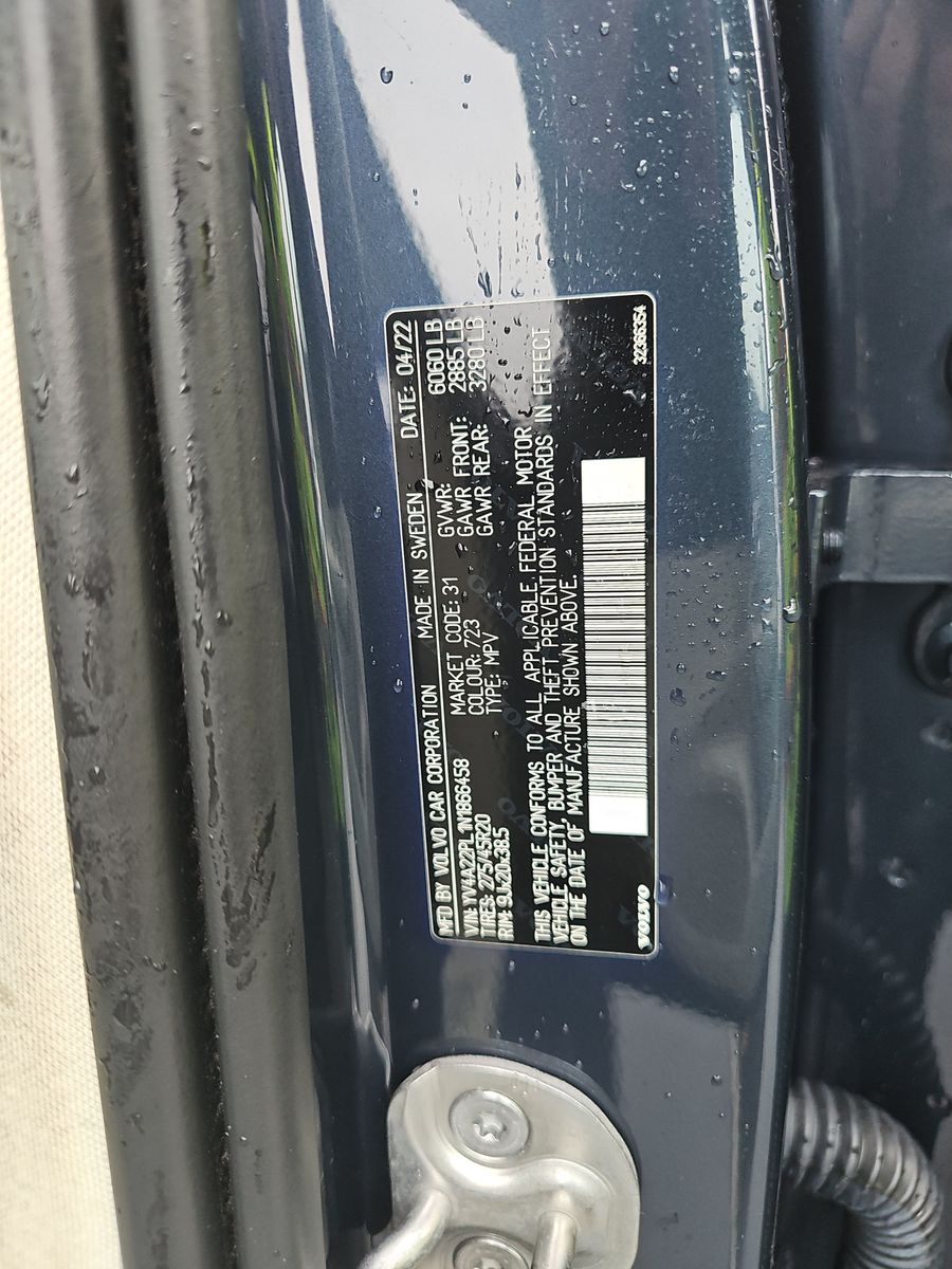 2022 Volvo XC90 T6 Inscription AWD