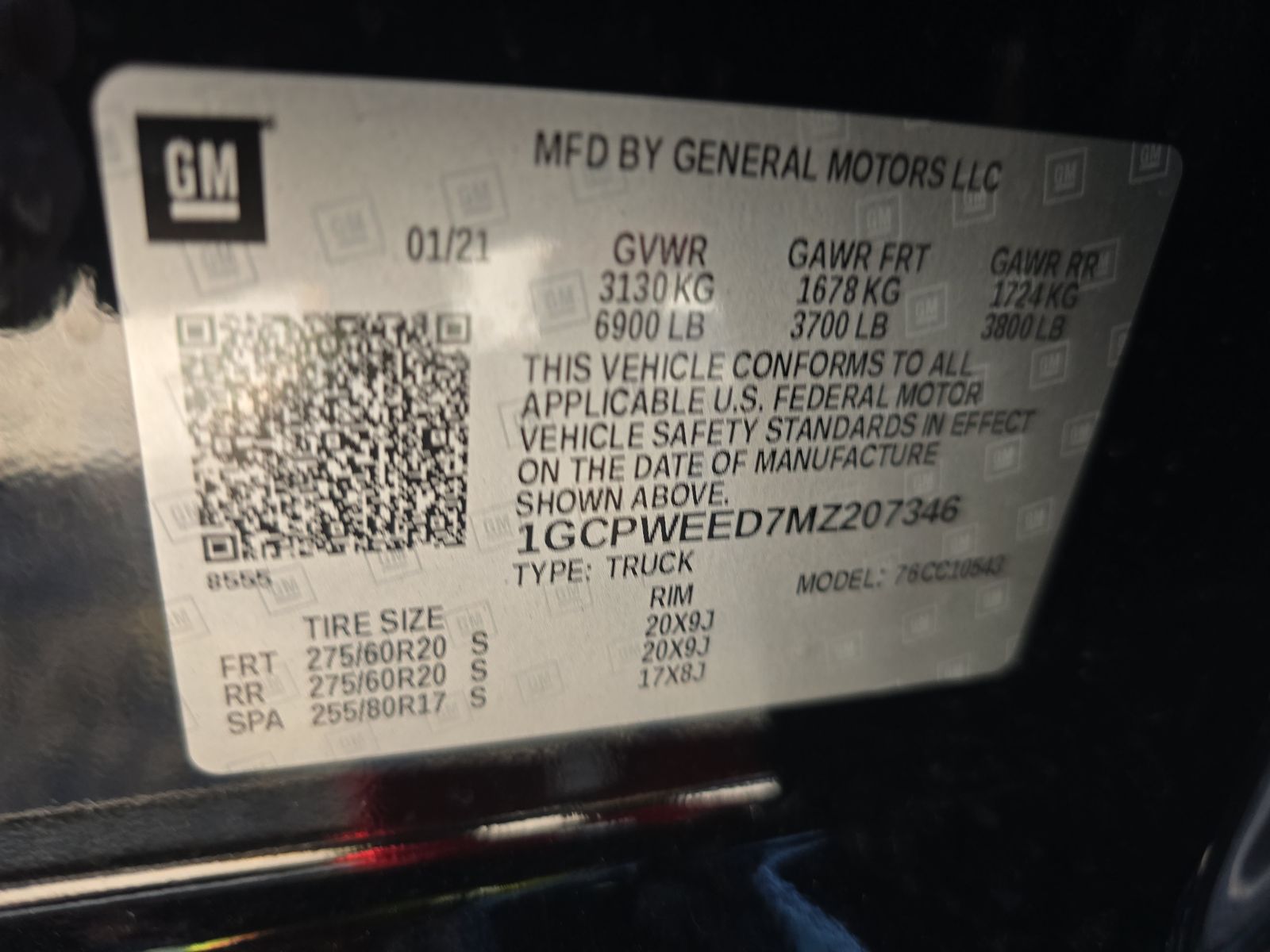 2021 Chevrolet Silverado 1500 LTZ RWD