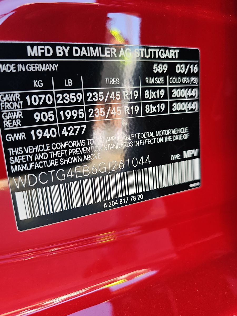 2016 Mercedes-Benz GLA GLA 250 FWD