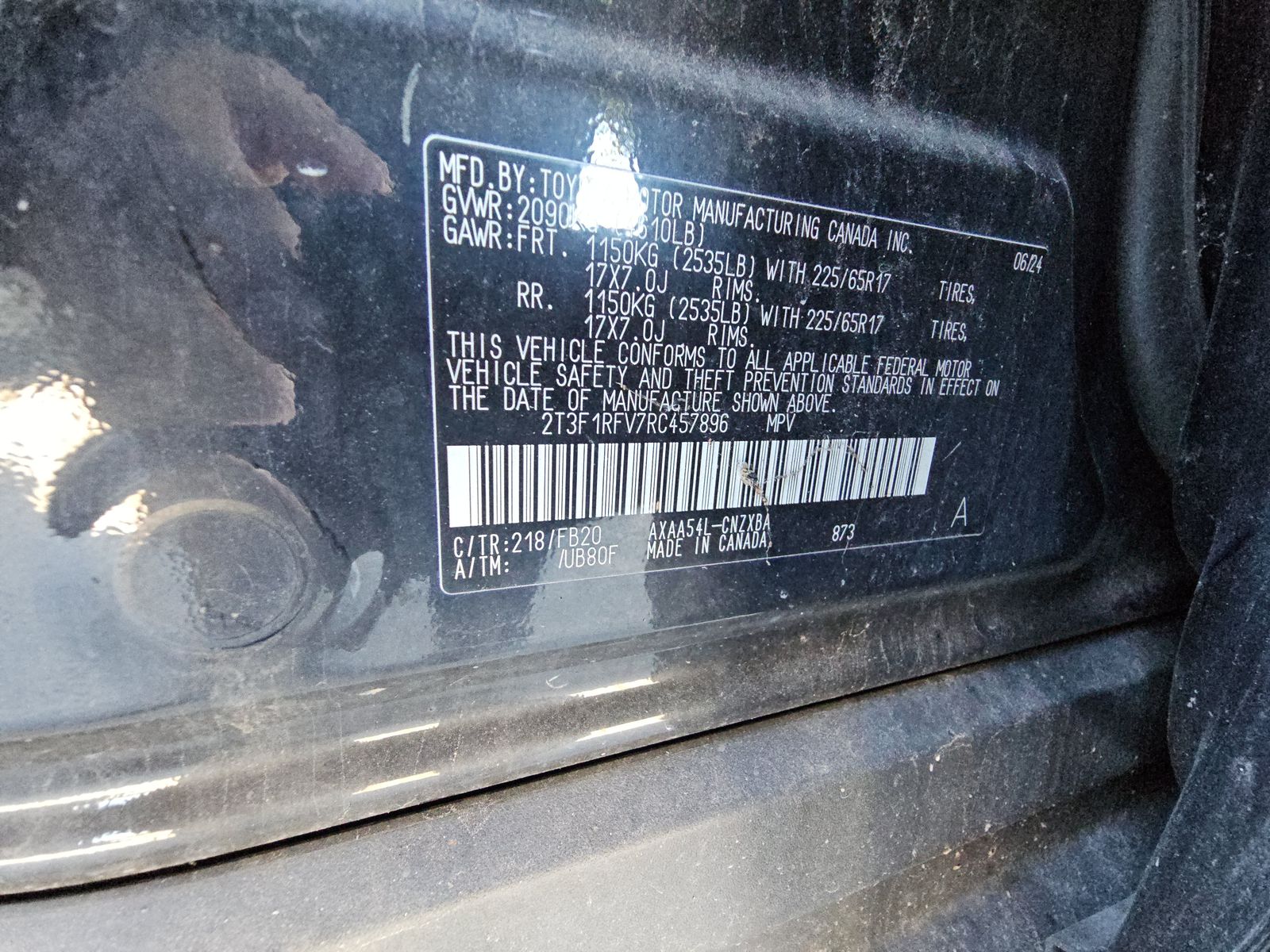 2024 Toyota RAV4 LE AWD