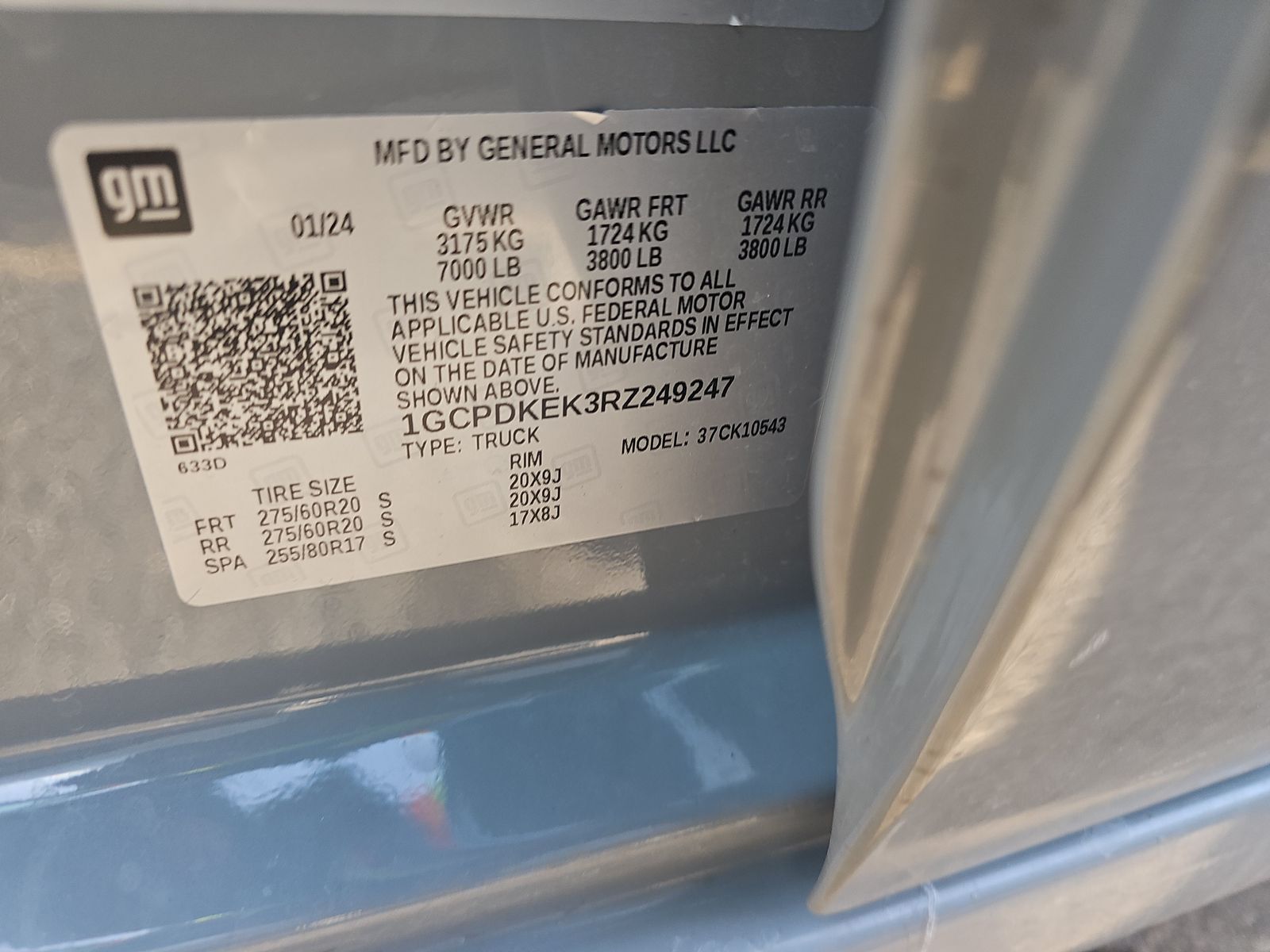 2024 Chevrolet Silverado 1500 LT AWD