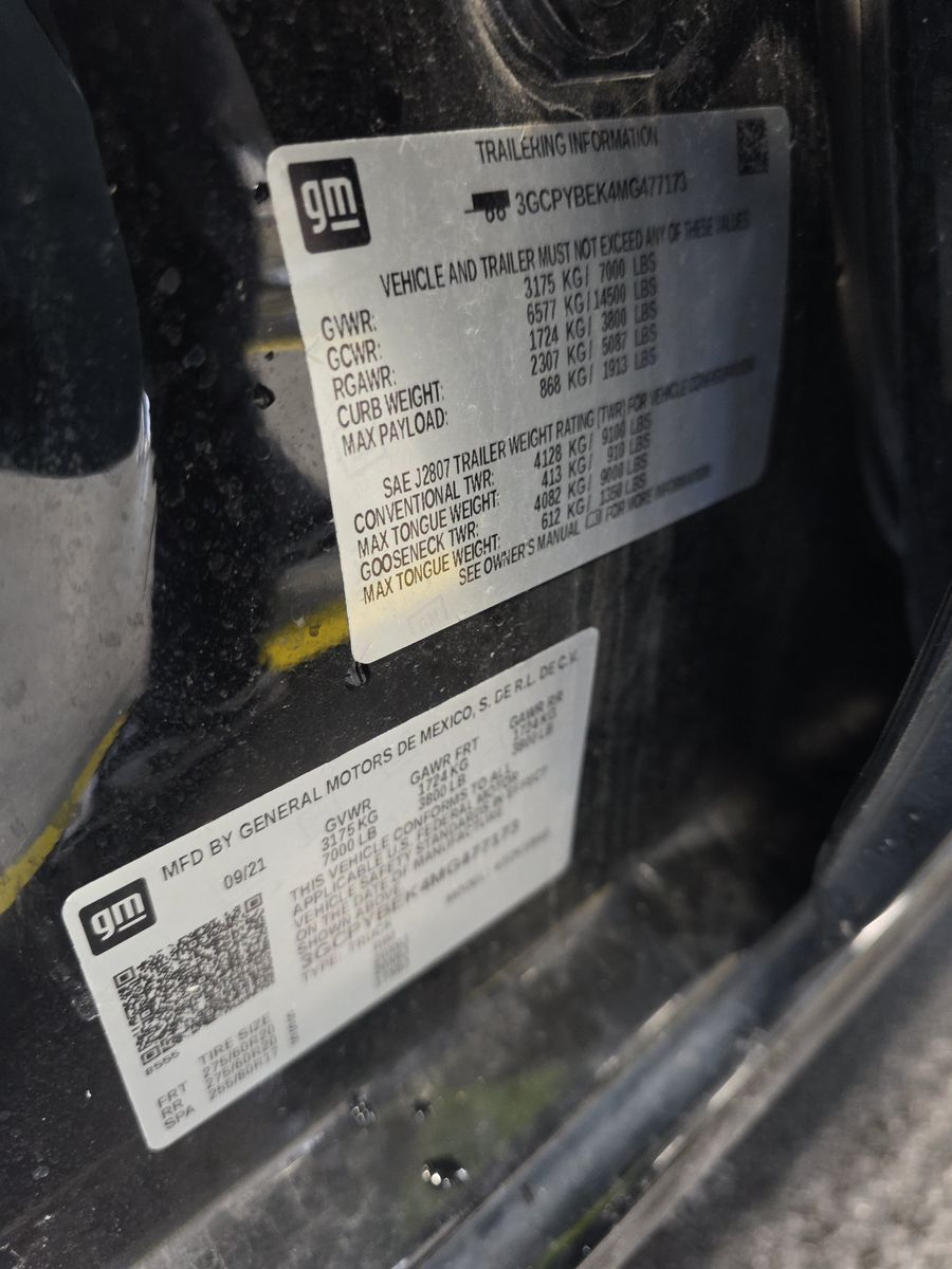 2021 Chevrolet Silverado 1500 Custom AWD