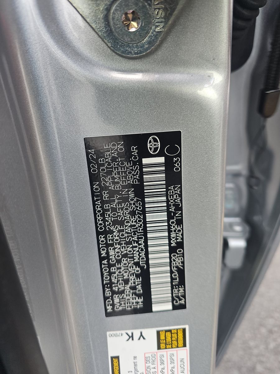 2024 Toyota Prius LE FWD