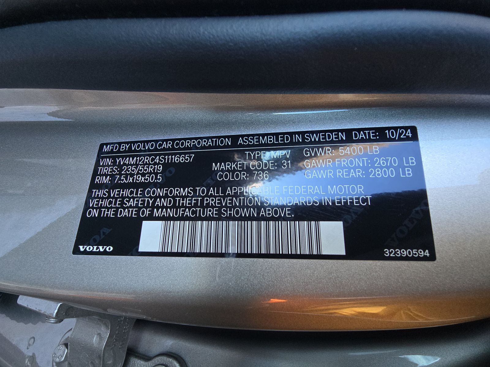 2025 Volvo XC60 B5 Plus AWD