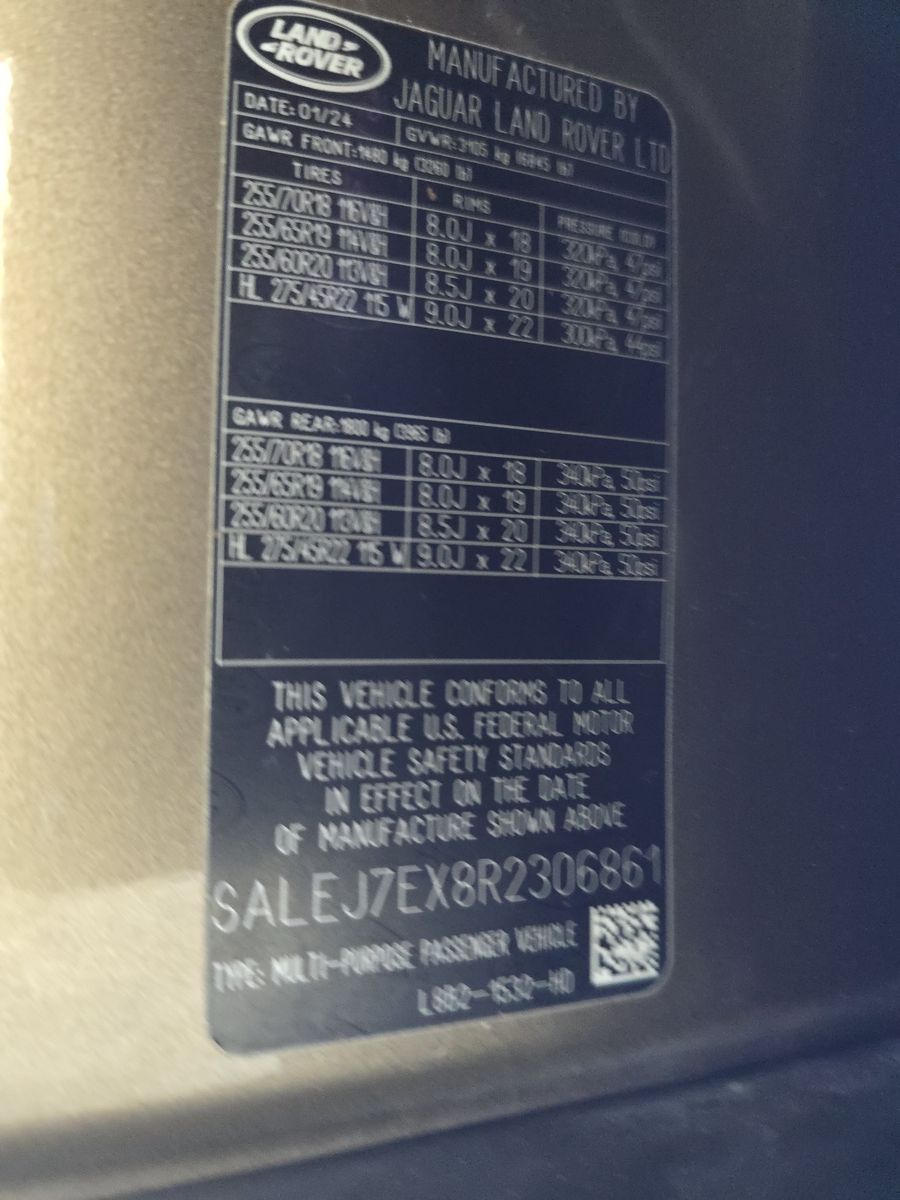 2024 Land Rover Defender 110 S AWD