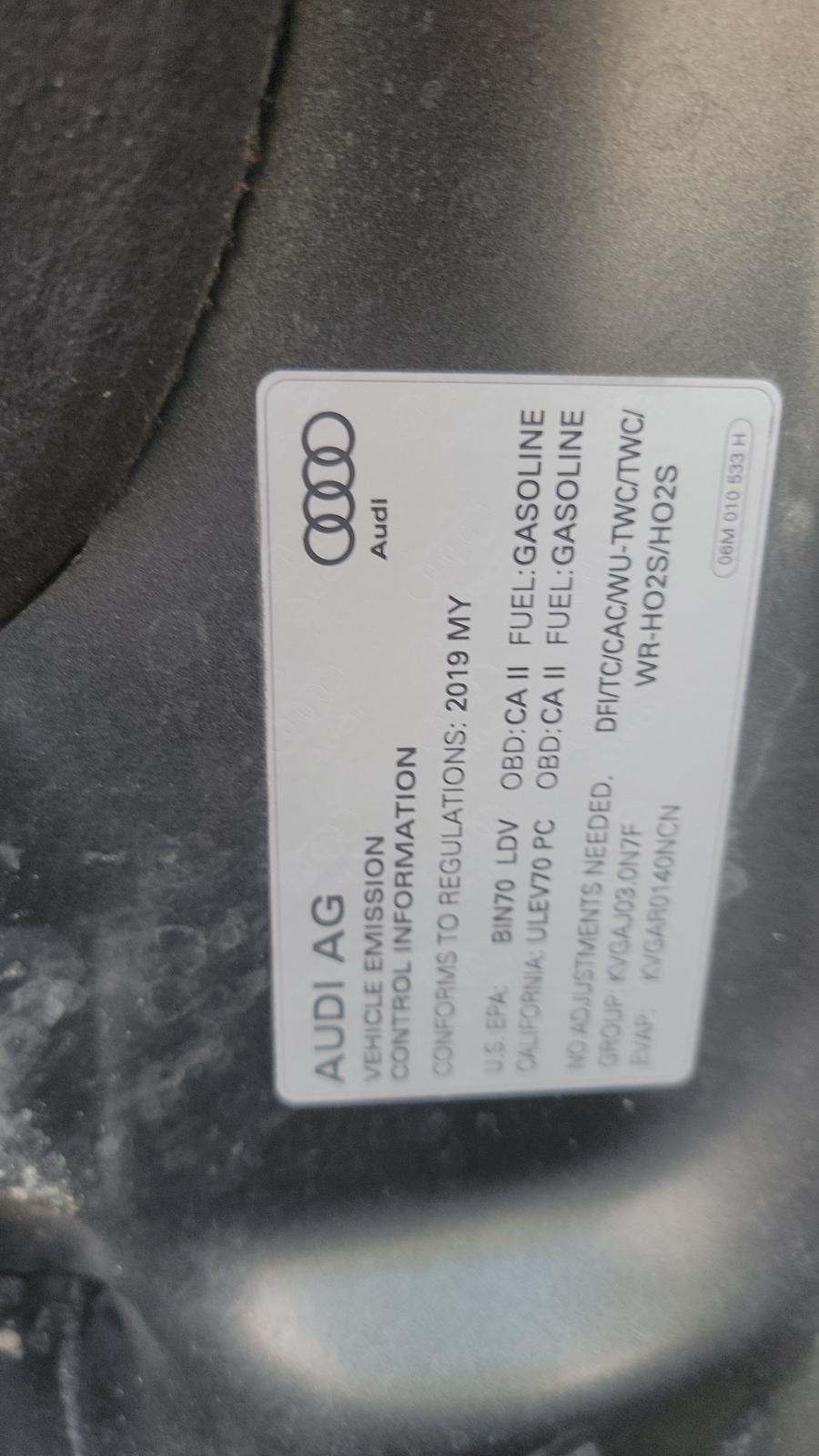 2019 Audi SQ5 Premium Plus AWD