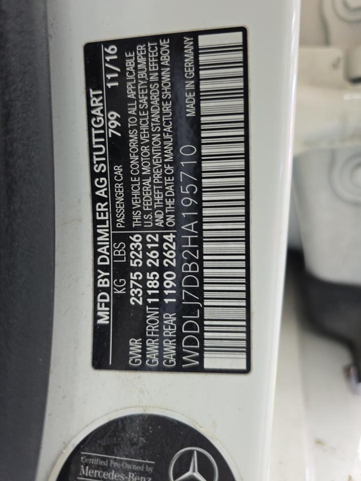 2017 Mercedes-Benz CLS CLS 550 RWD