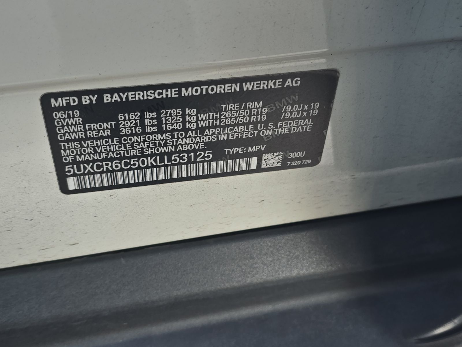 2019 BMW X5 xDrive40i AWD