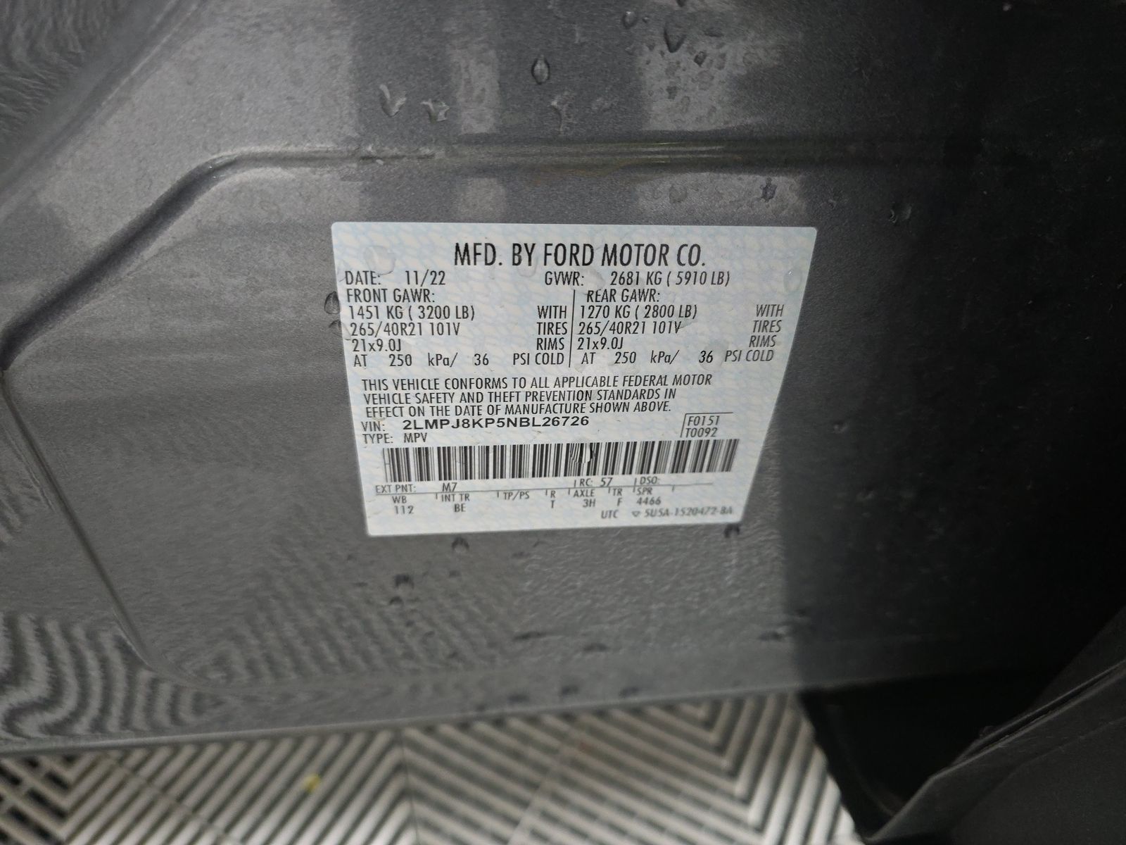 2022 Lincoln Nautilus Reserve AWD