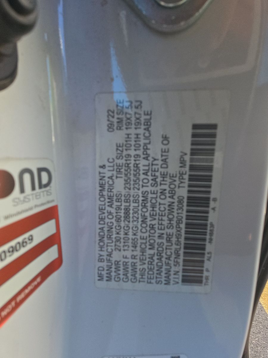 2023 Honda Odyssey Elite FWD