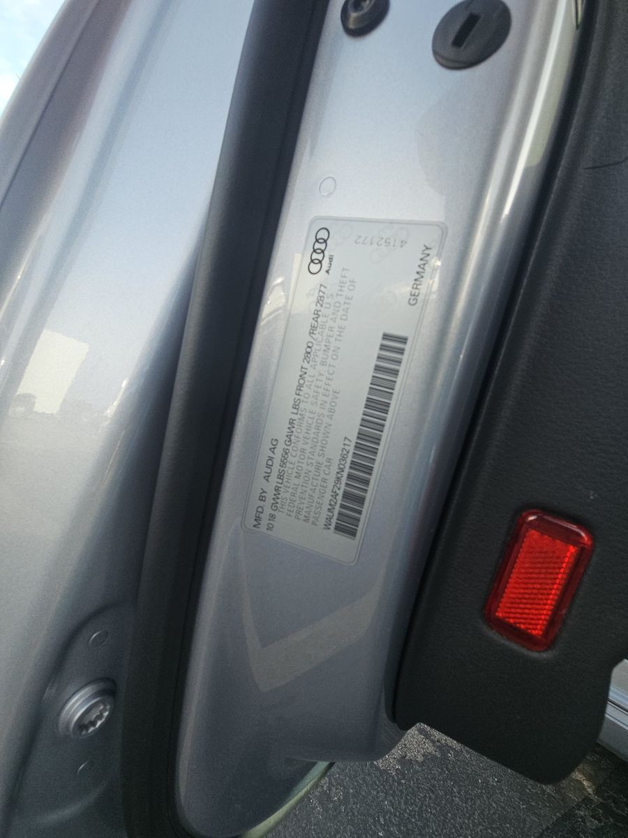 2019 Audi A6 3.0T Prestige AWD