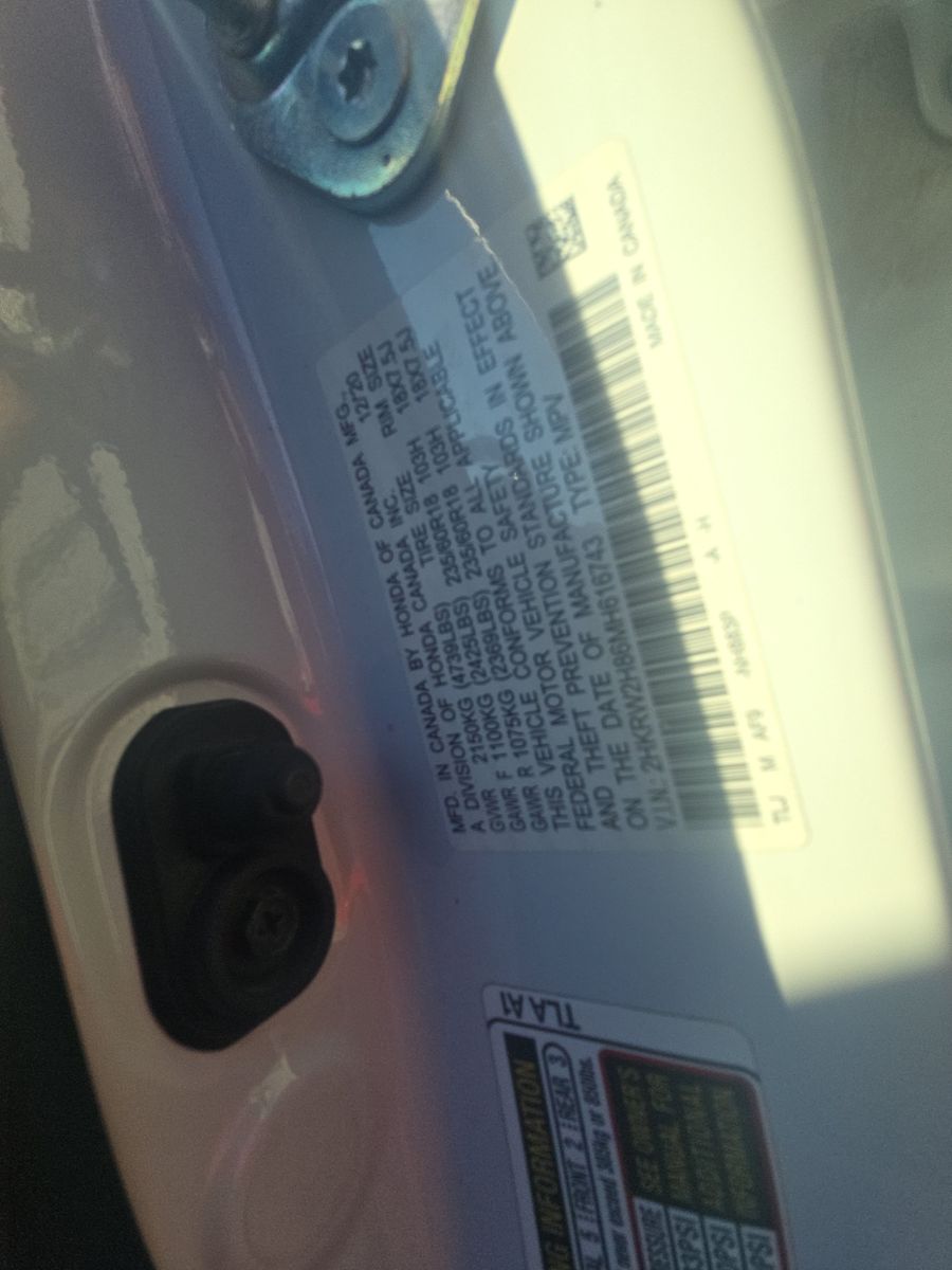 2021 Honda CR-V EX-L AWD