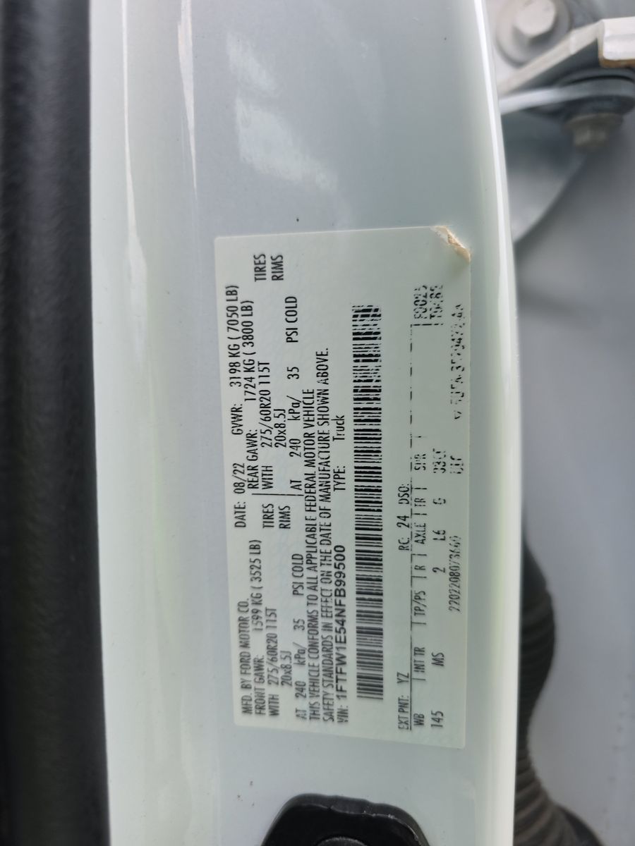 2022 Ford F-150 XLT AWD