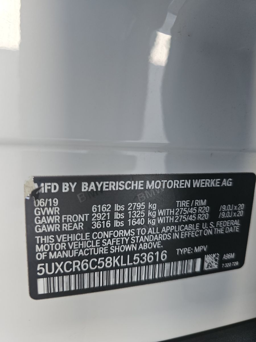 2019 BMW X5 xDrive40i AWD