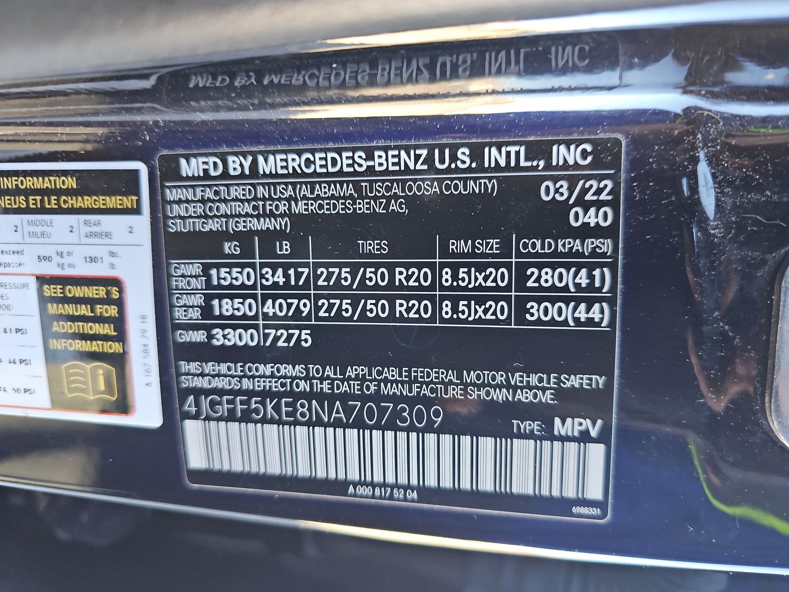 2022 Mercedes-Benz GLS GLS 450 AWD