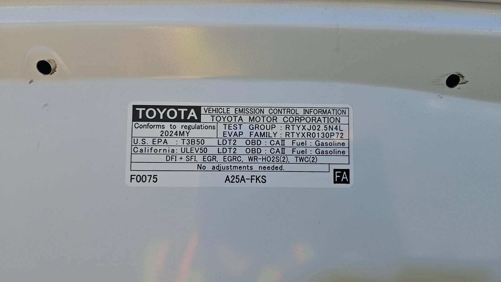 2024 Toyota RAV4 LE AWD