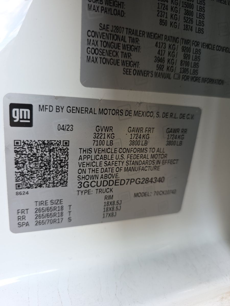 2023 Chevrolet Silverado 1500 LT AWD