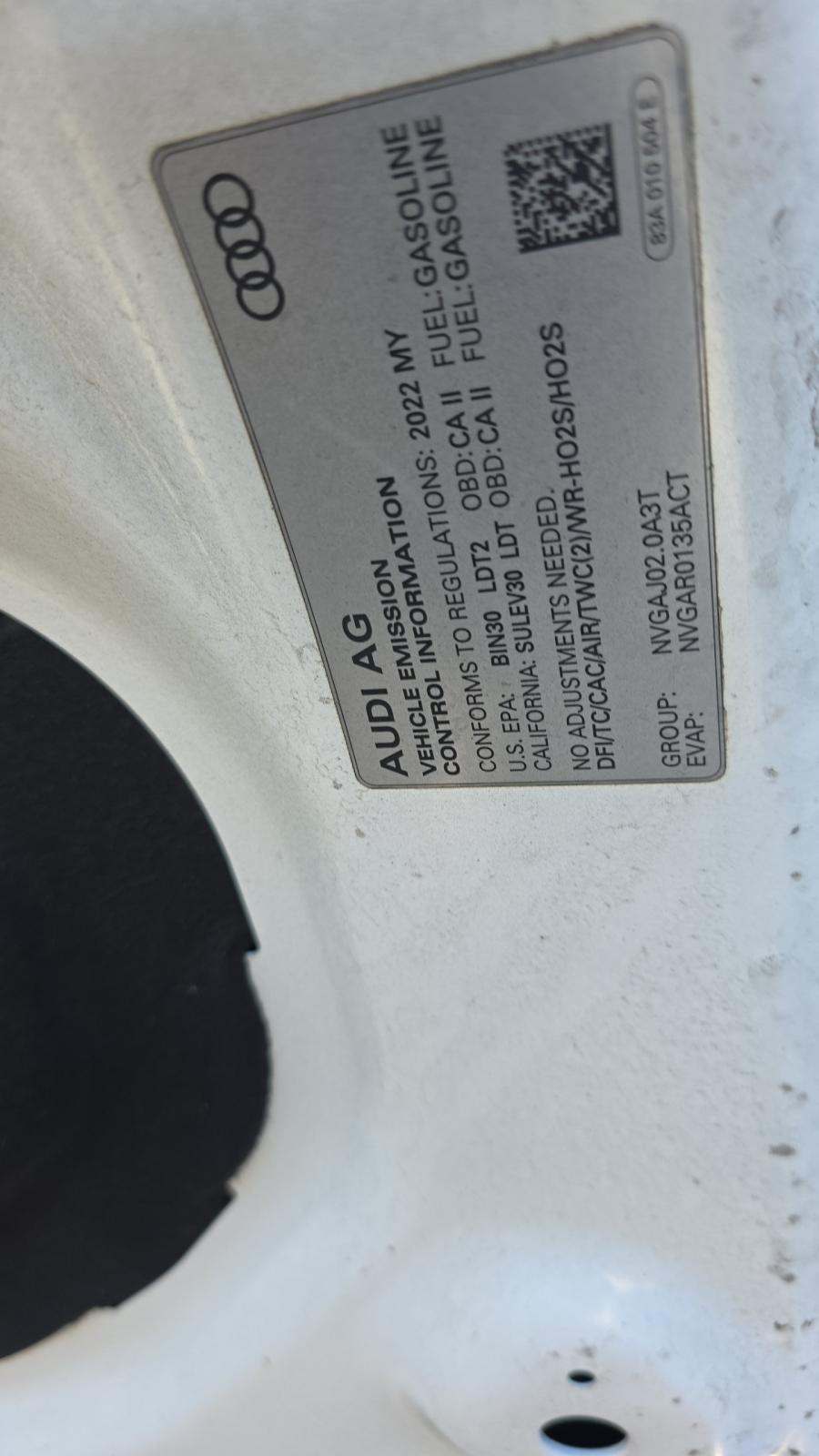 2022 Audi Q3 2.0T S line Premium Plus AWD